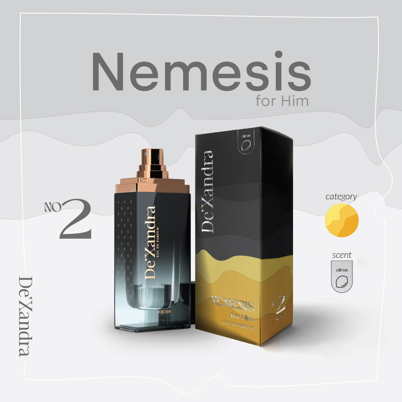 2) NEMESIS BY DE’XANDRA 35ML