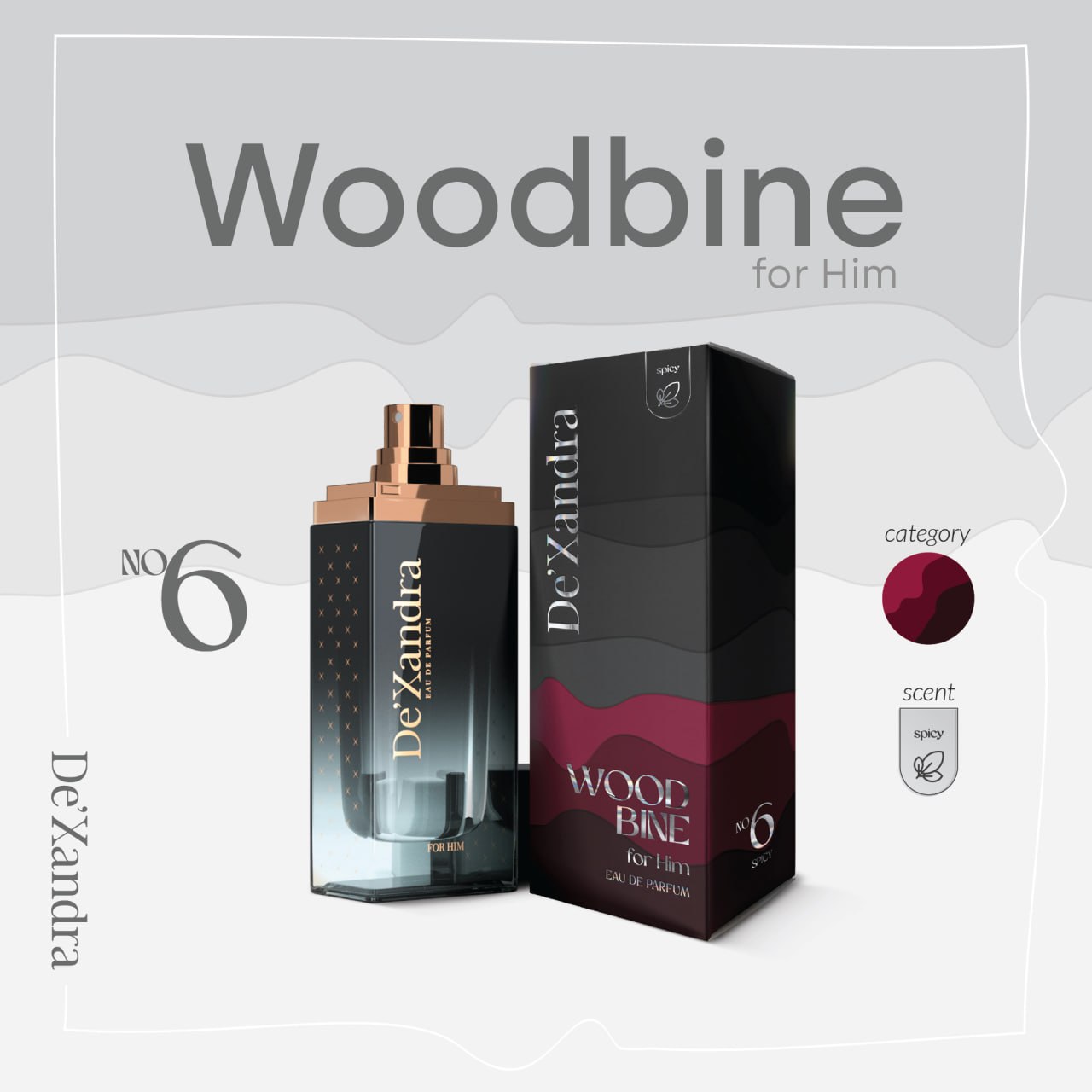 6) WOODBINE BY DE’XANDRA 35ML