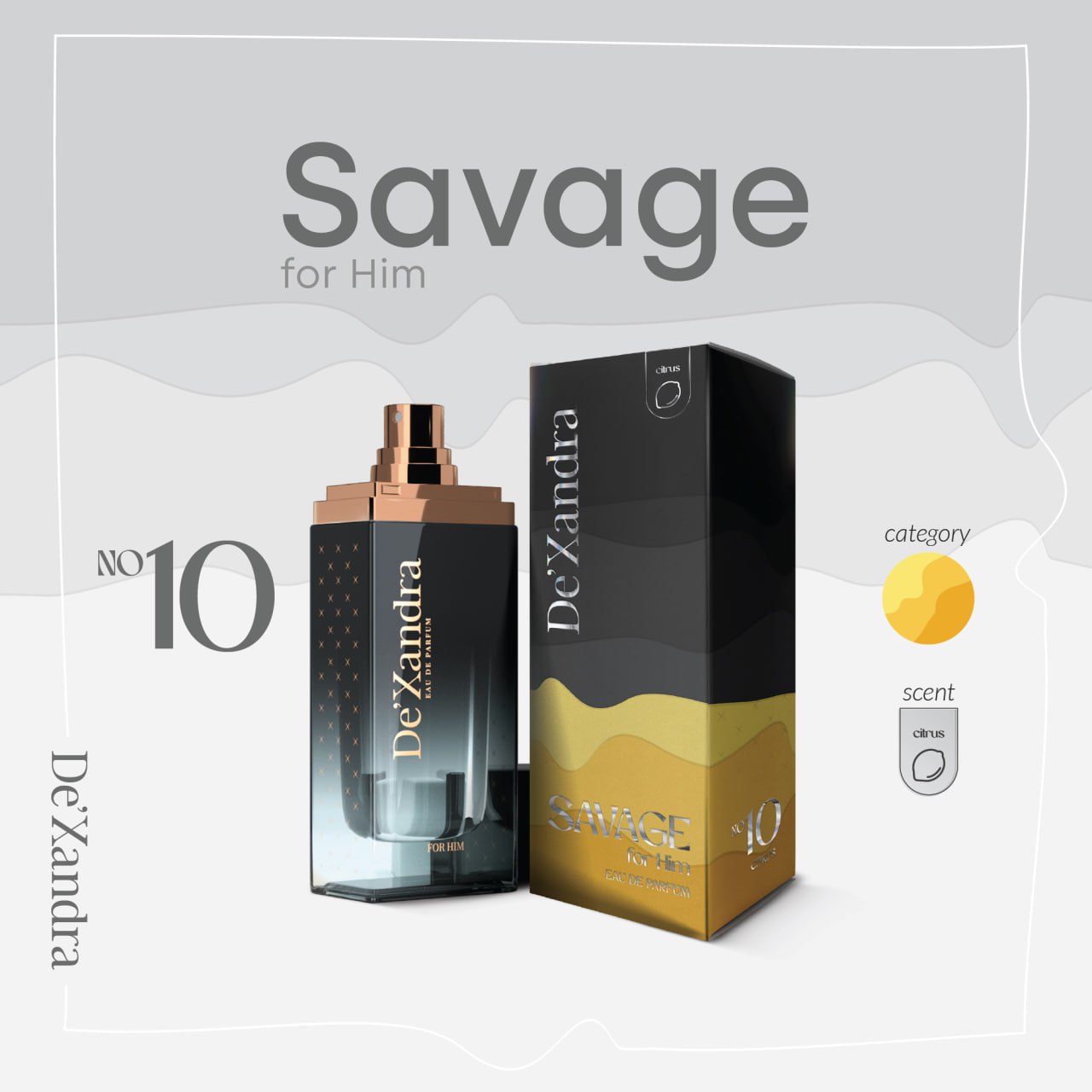 10) SAVAGE BY DE’XANDRA 35ML