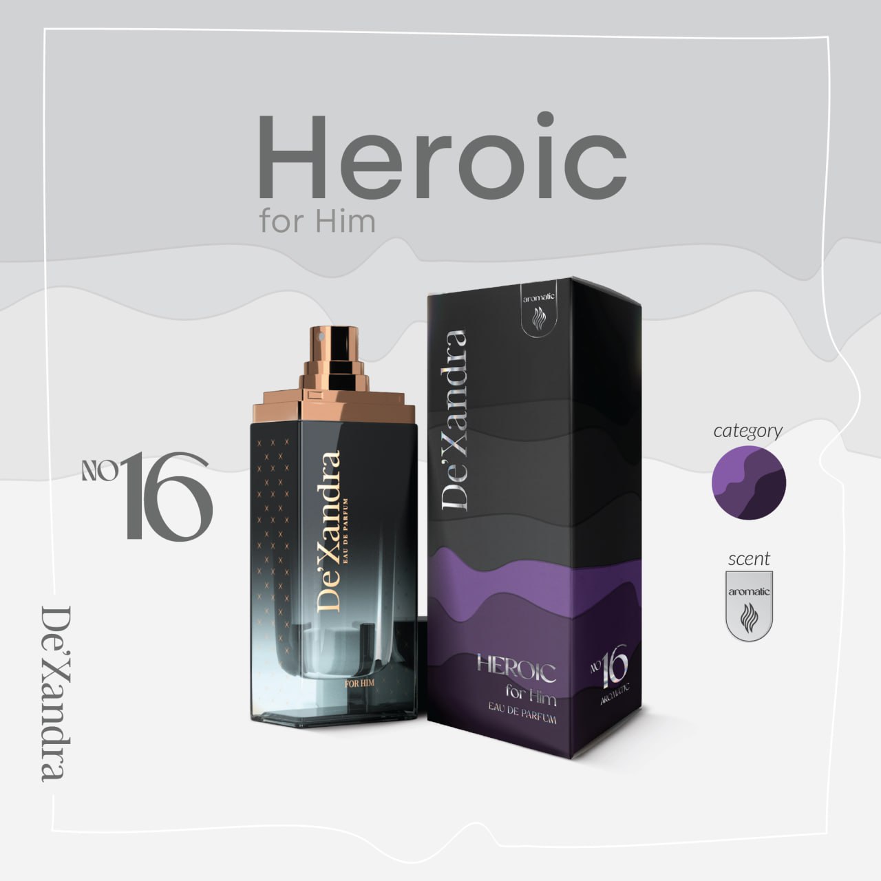 16) HEROIC BY DE’XANDRA 35ML