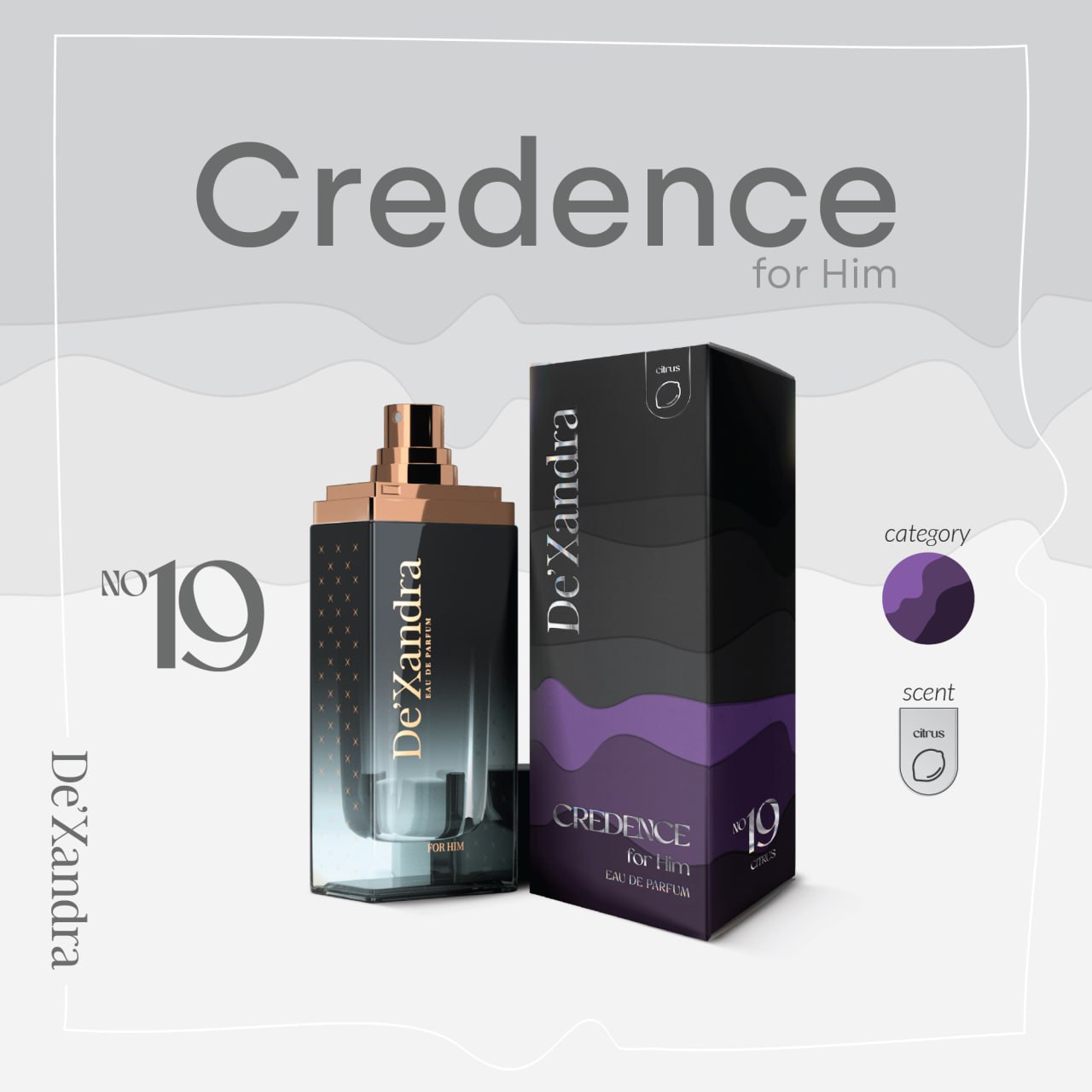 19) CREDENCE BY DE’XANDRA 35ML