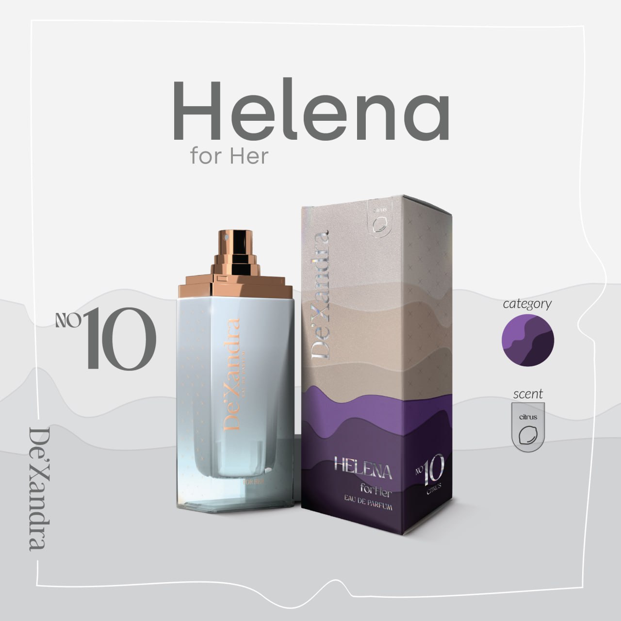 10) HELENA BY DE’XANDRA 35ML