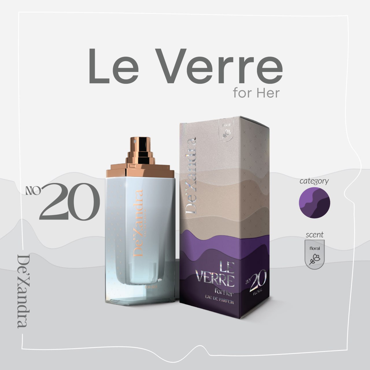 20) LE VERRE BY DE’XANDRA 35ML